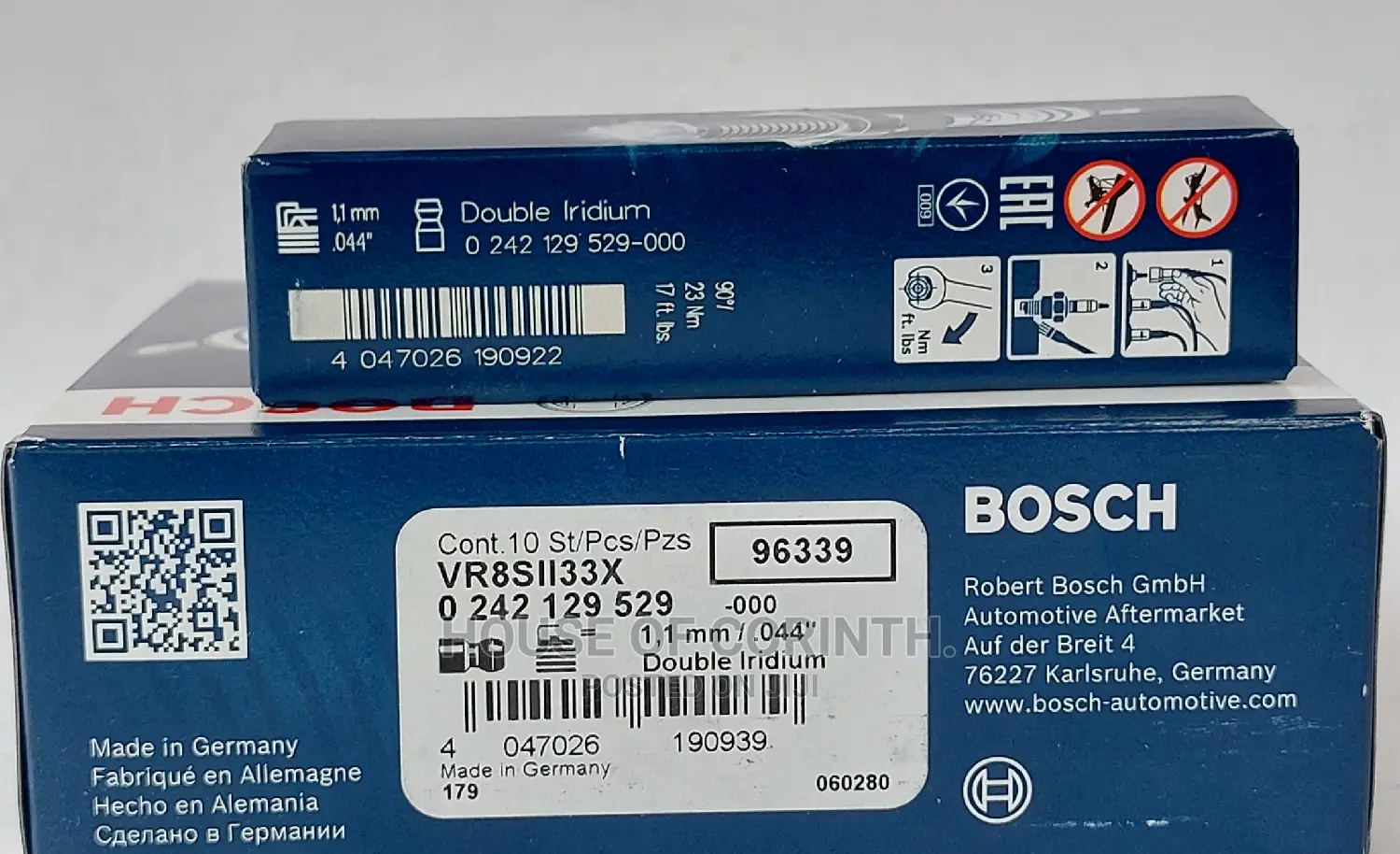 Bosch Spark Plugs -TOYOTA/LEXUS, Etc -O.E. Double Iridium