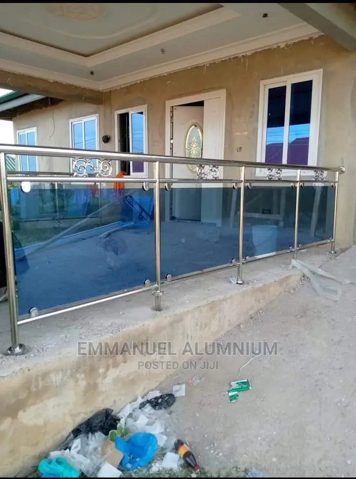 Stainless Balustrade With Glass