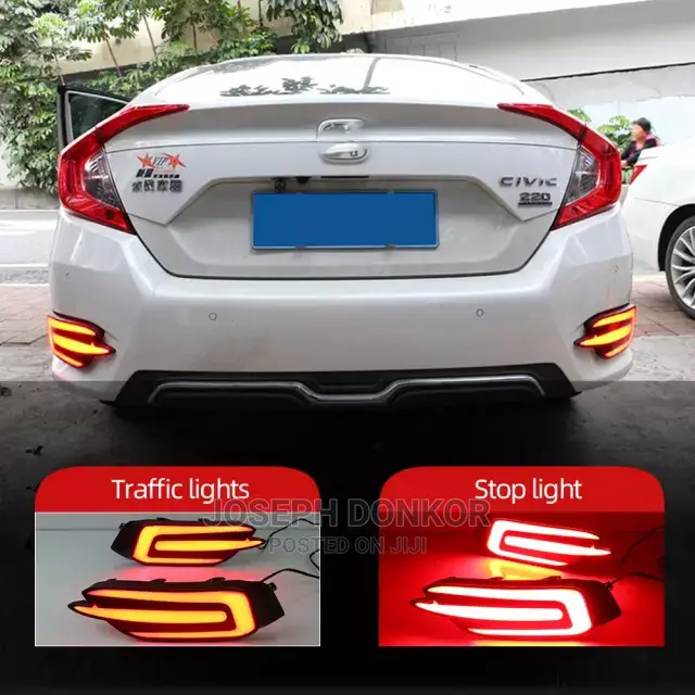 Civic 2016-2021 LED Back Bumper Reflector