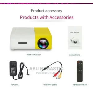 Mini Portable Projector 600 Lumens