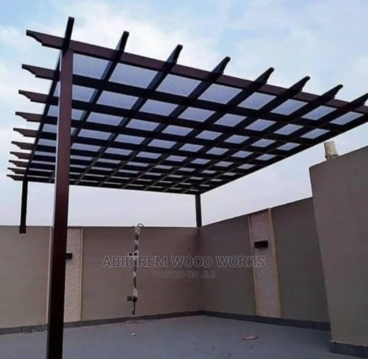 Executive Pergola and Wall Panelling