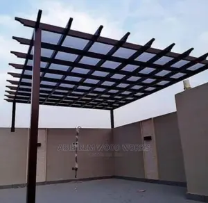 Executive Pergola and Wall Panelling