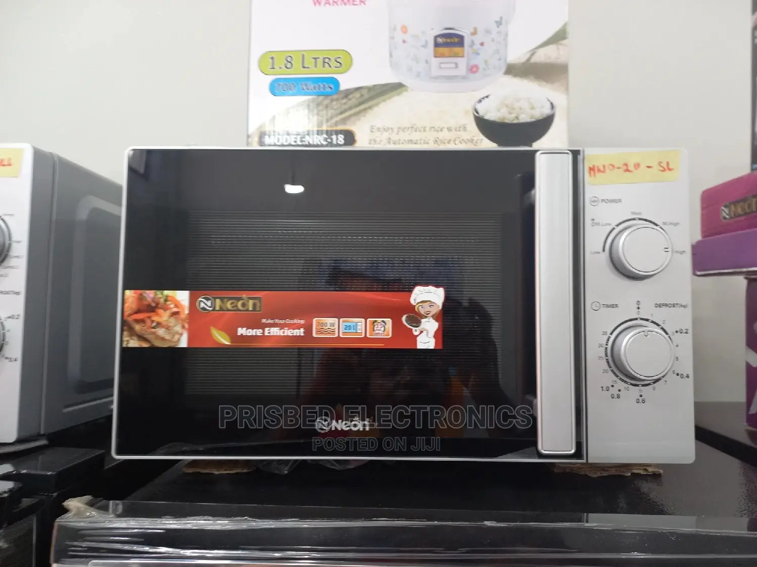 Neon Microwave Oven 20 Litres (Silver)