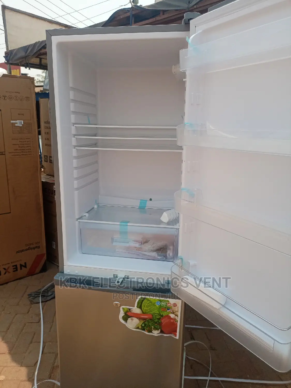 Nexus 320ltr Double Door Refrigerator Bottom Freezer.