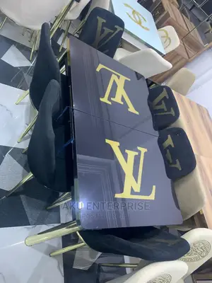 Turkish Dinning Table Chair, Gucci, Louis Vuitton, Versace