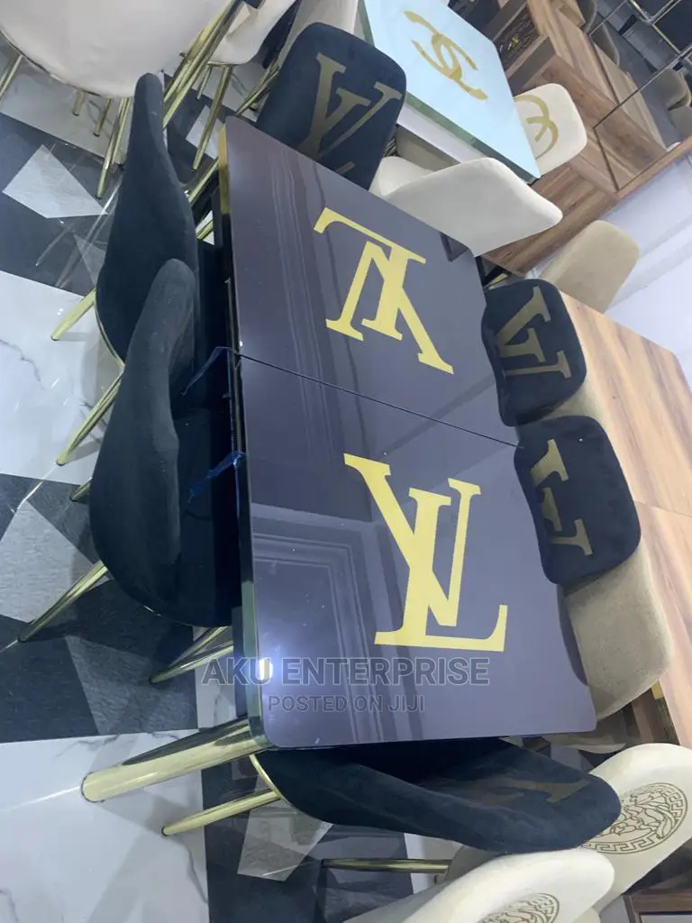 Turkish Dinning Table Chair, Gucci, Louis Vuitton, Versace