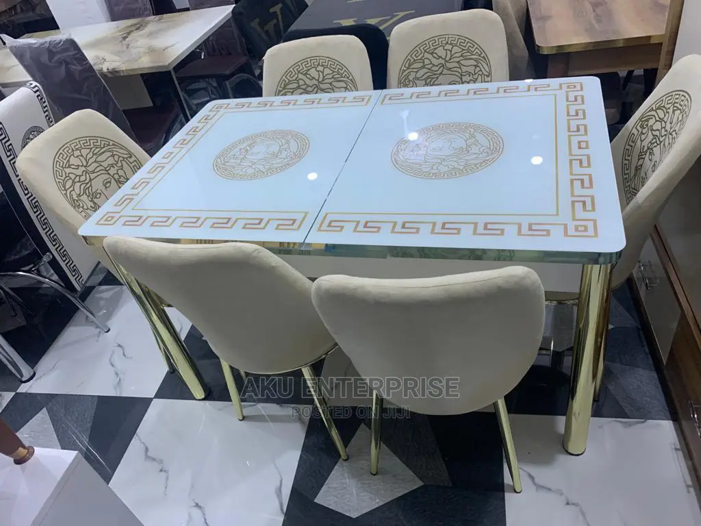 Extendable Dinning Table Chair, Gucci, Louis Vuitton, Versac
