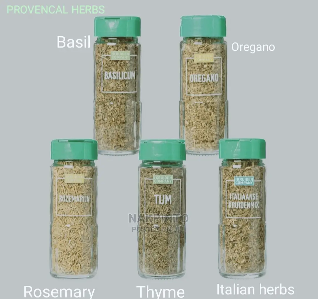 Natural Spices (Oregano, Paprika,Thyme, Bbq, Badia Spice Etc