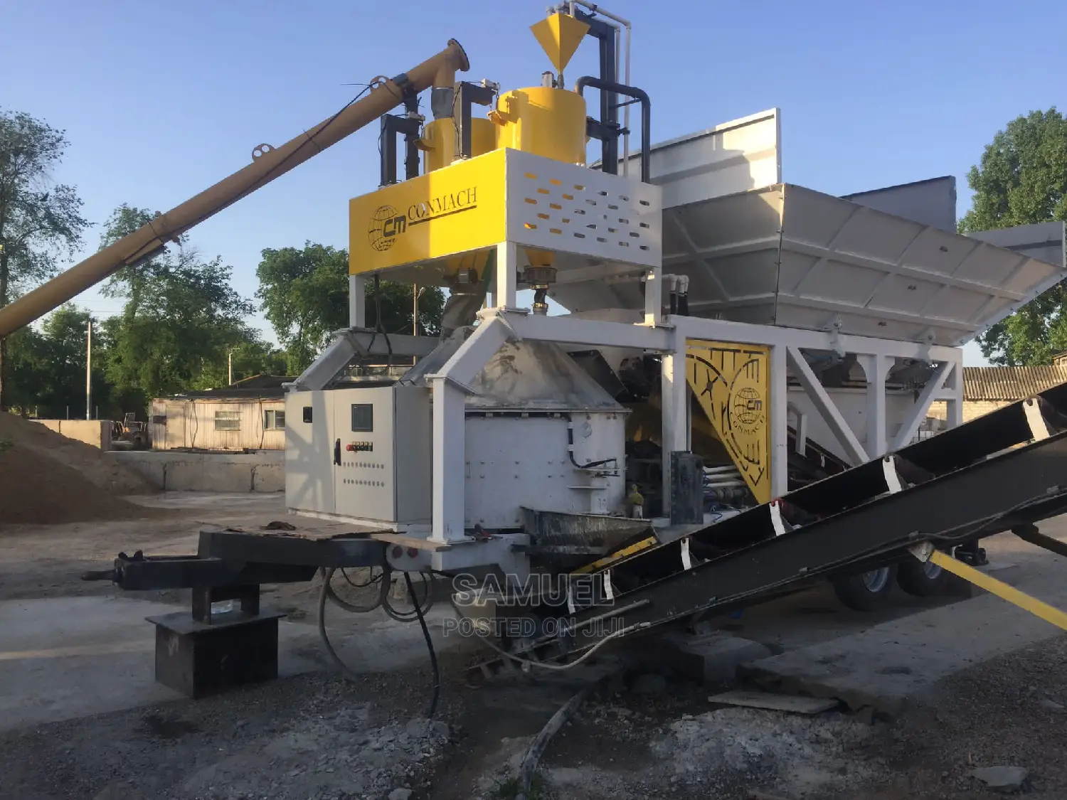Conmach Block Machine Batching Plants From Turkey