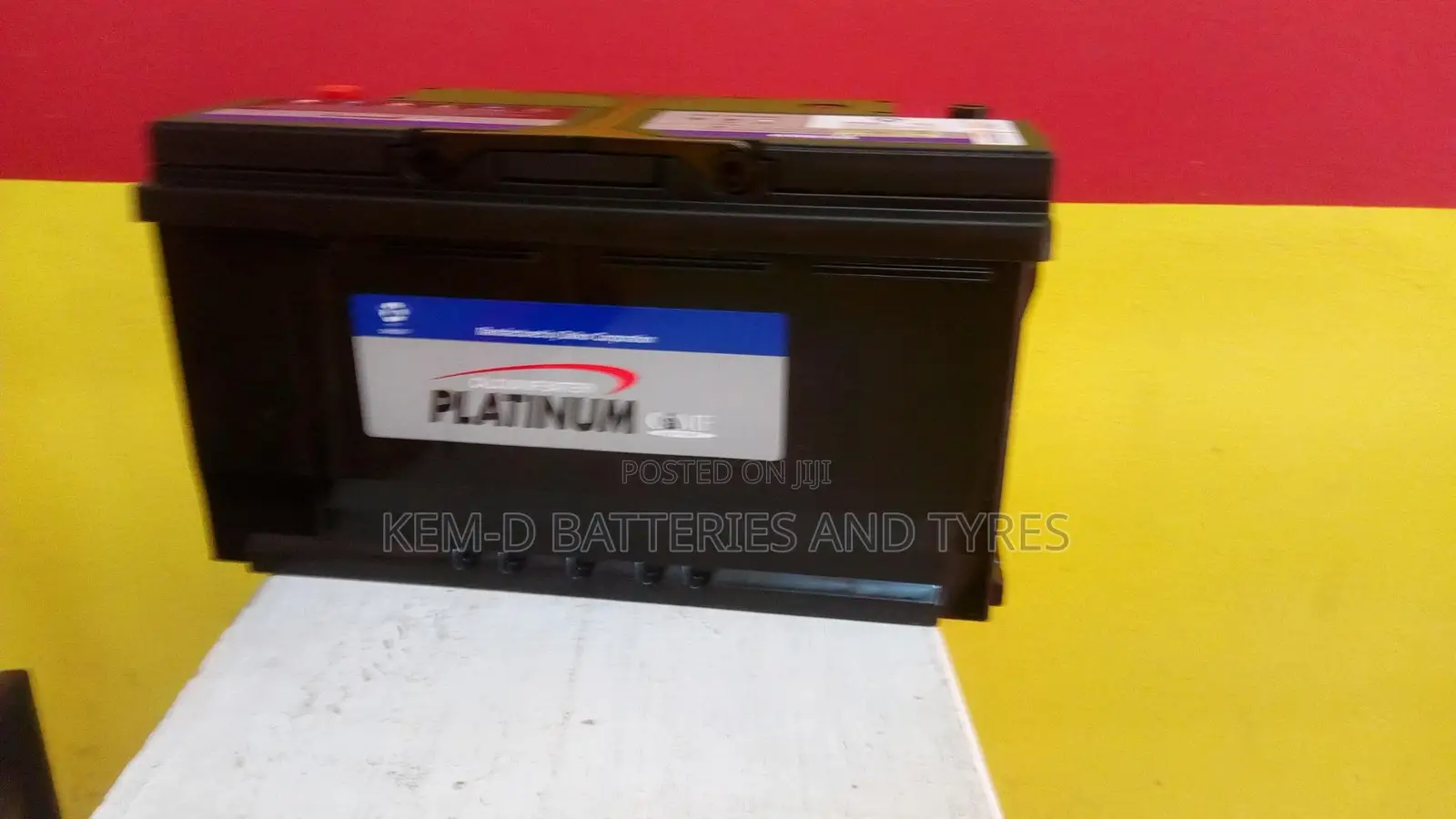 19 Plates Car Battery 100ah Platinum Batteries+Free Delivery