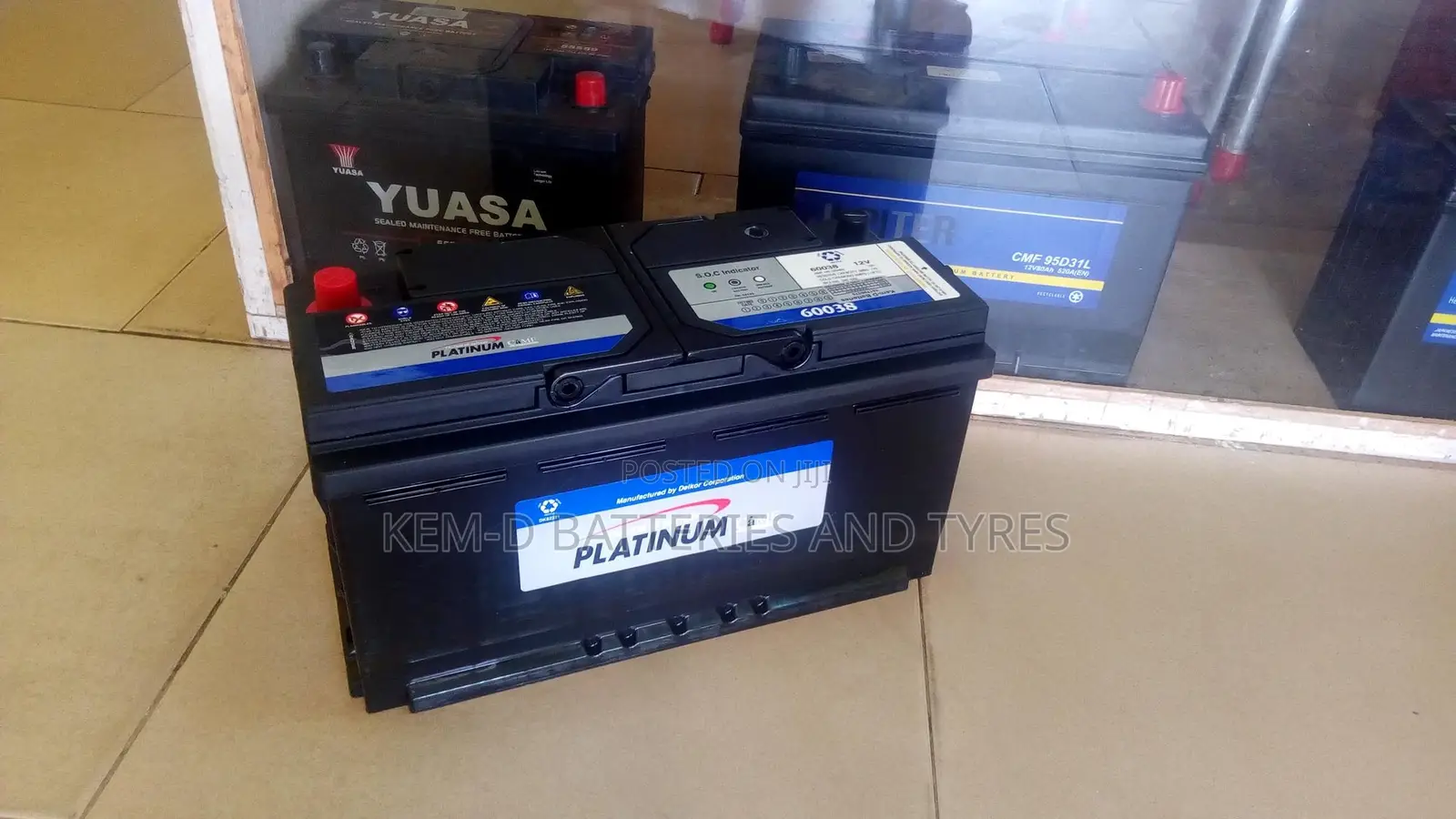 19 Plates Car Battery 100ah Platinum Batteries+Free Delivery