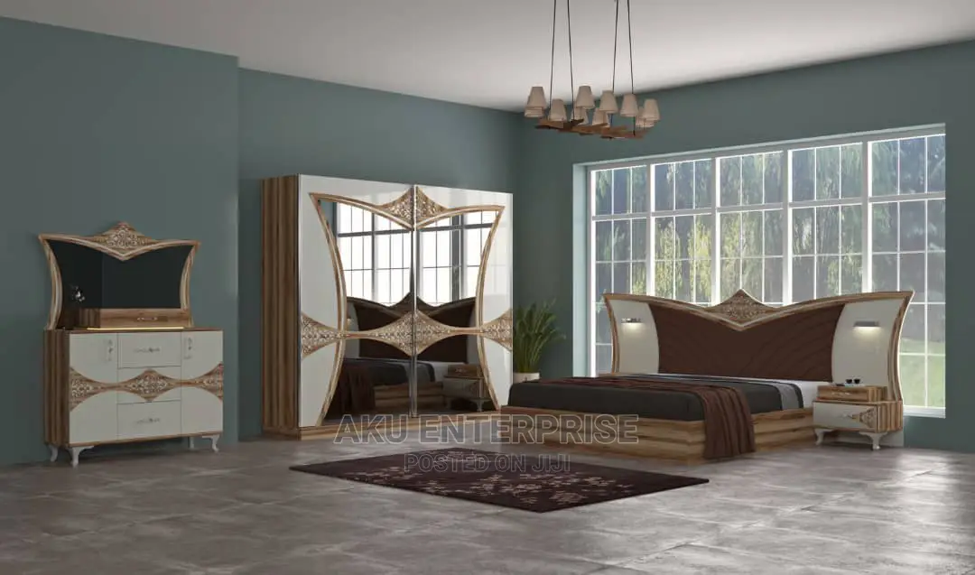 Bed Set, Wardrobe, Dresser, TV Stand. Room Furniture Turkey