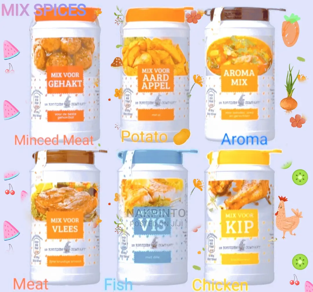 Natural Spices (Oregano, Paprika,Thyme, Bbq, Badia Spice Etc