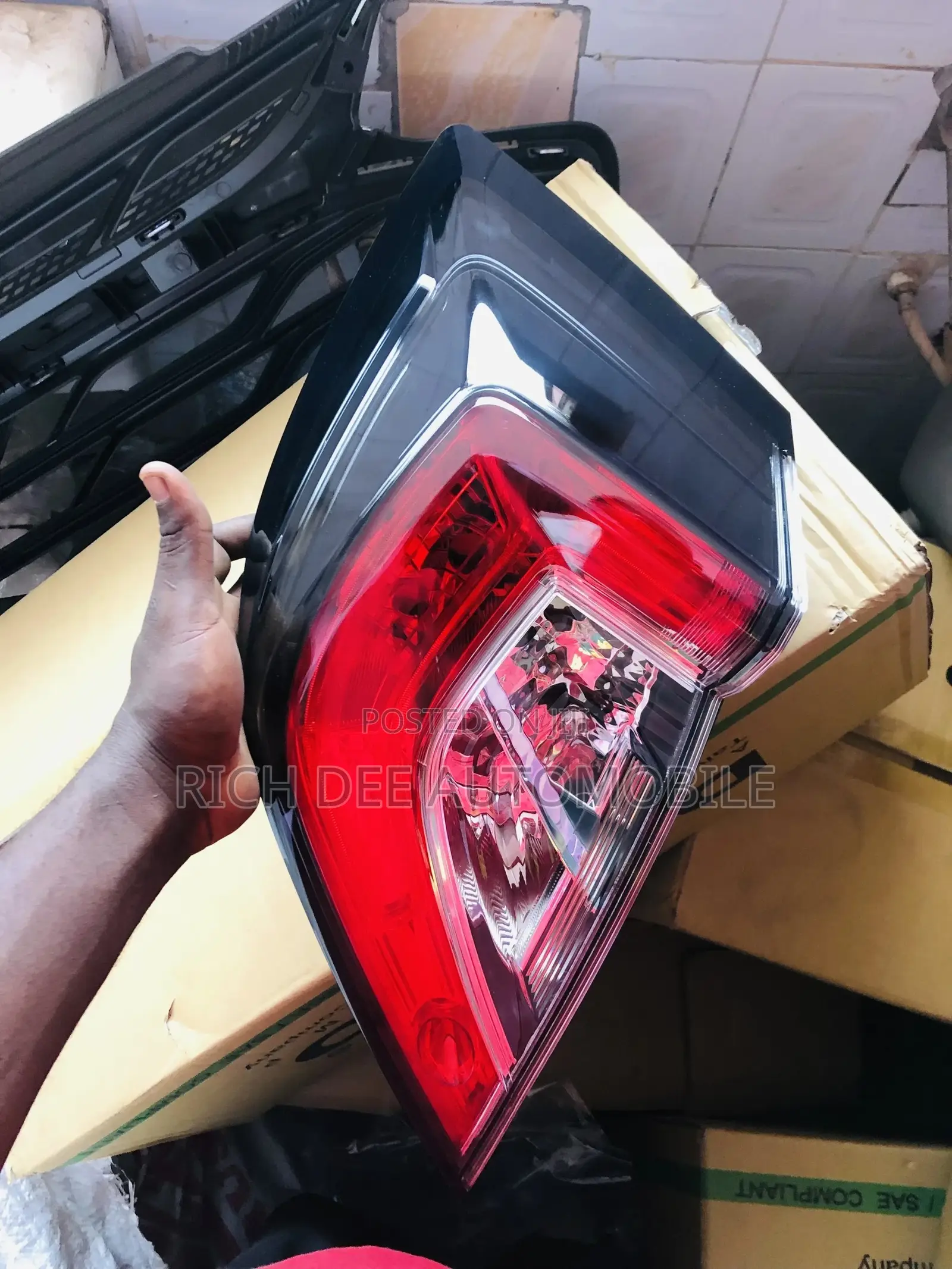 Civic 2018 Taillight Hatchback DOPE