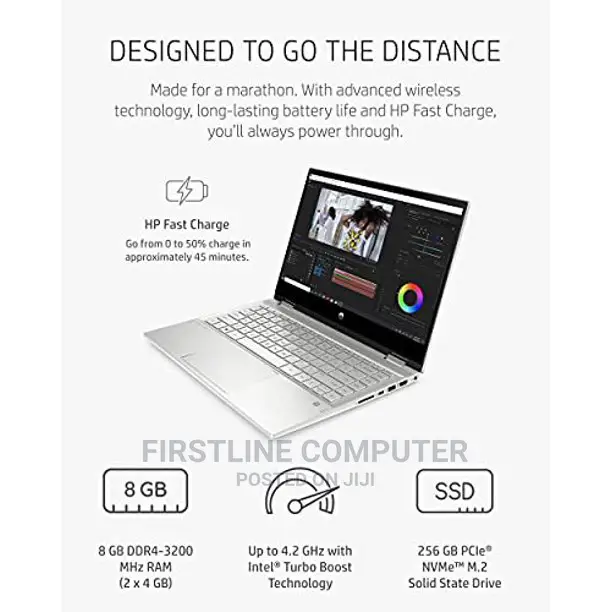 New Laptop HP Pavilion 14 8GB Intel Core I5 SSD 256GB