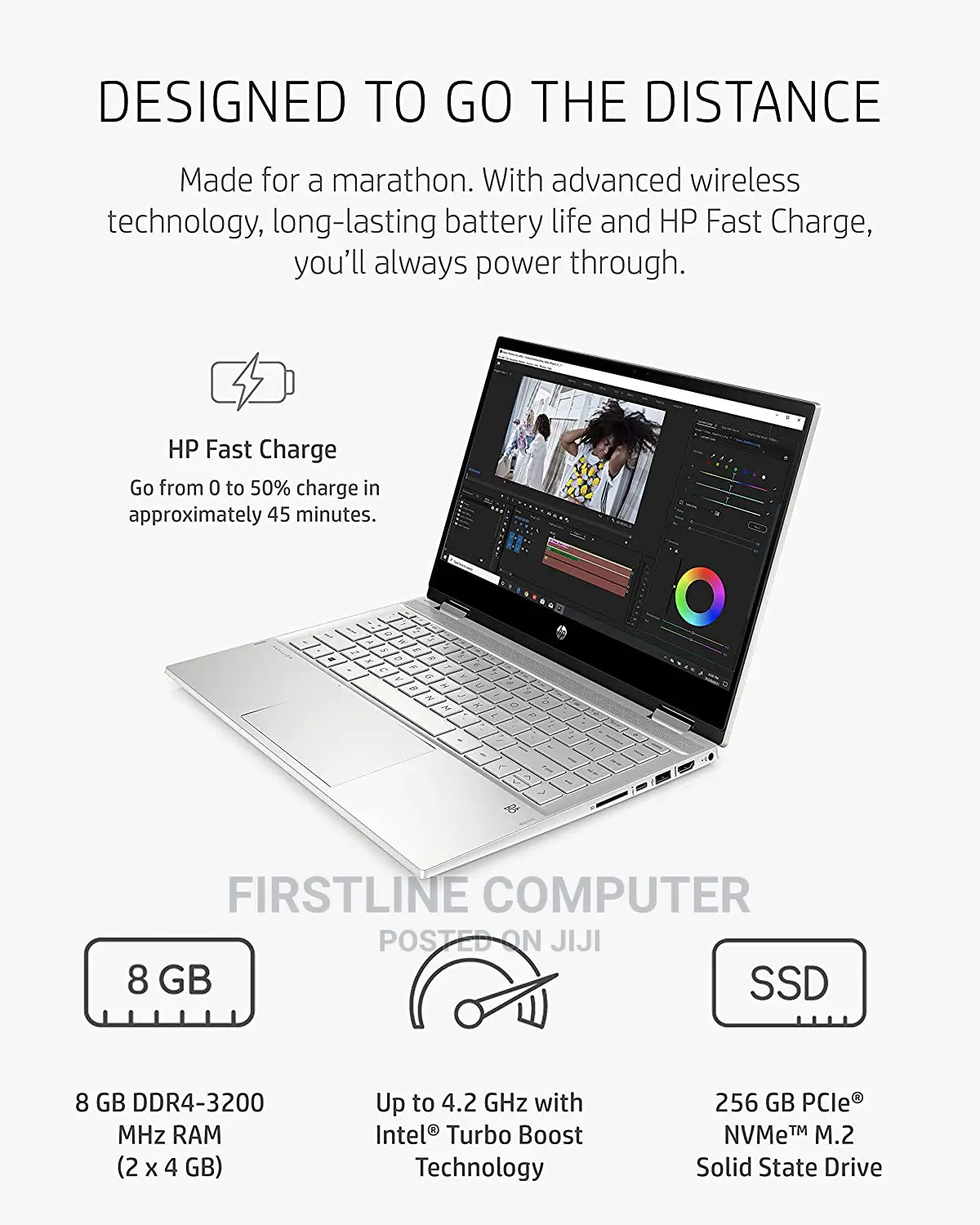New Laptop HP Envy 15 8GB Intel Core I5 SSD 512GB