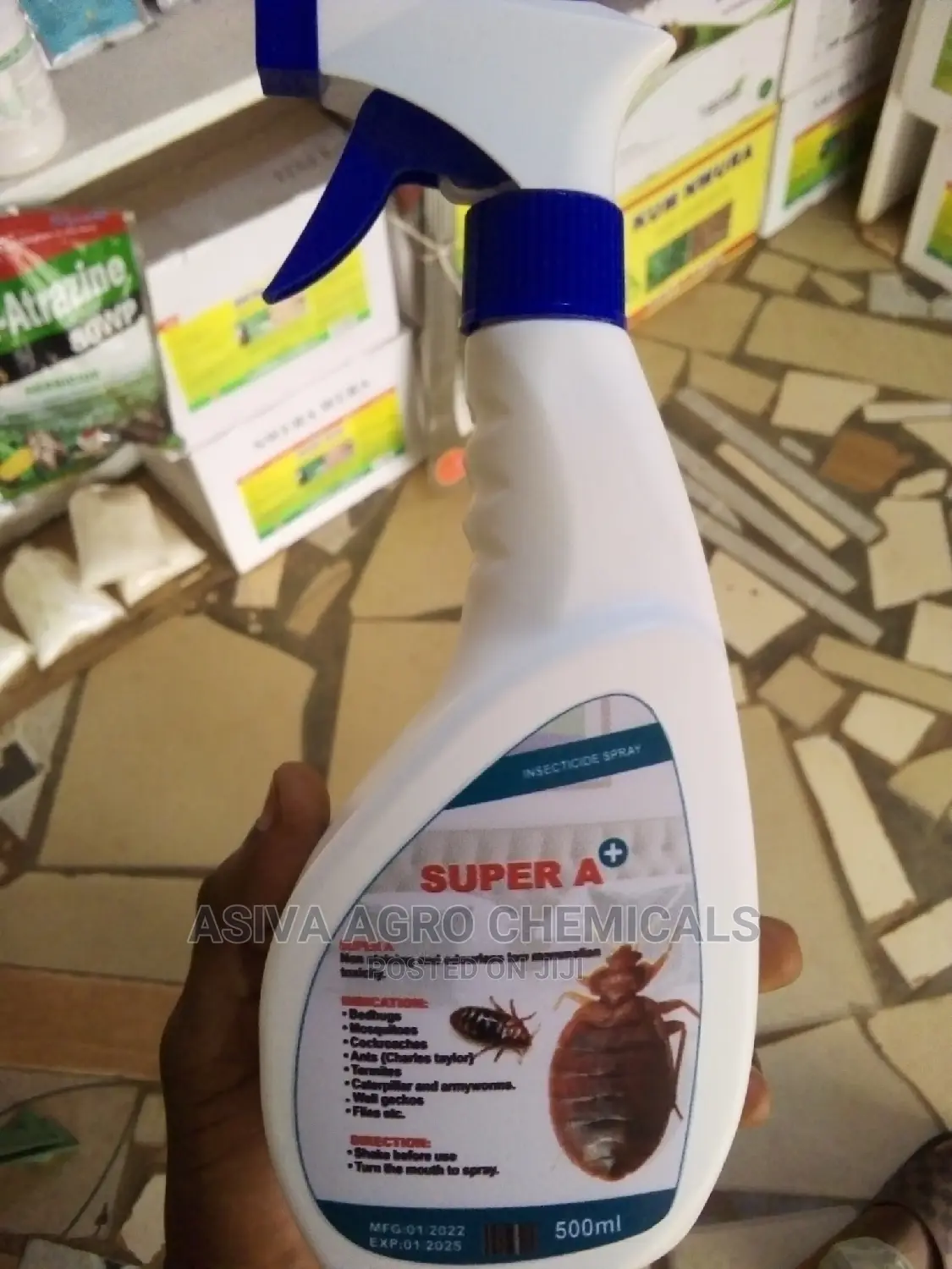 Super A+ Insecticide(Bedbugs, Termites, Mosquitoes, Flies)