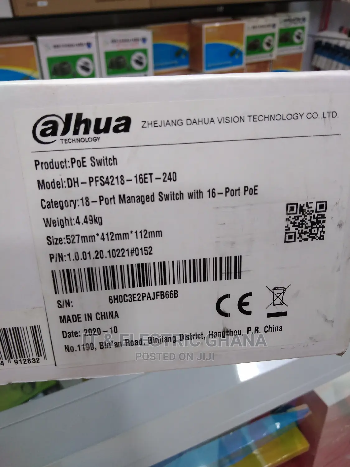 Dahua Layer 2 Managed Poe Switch