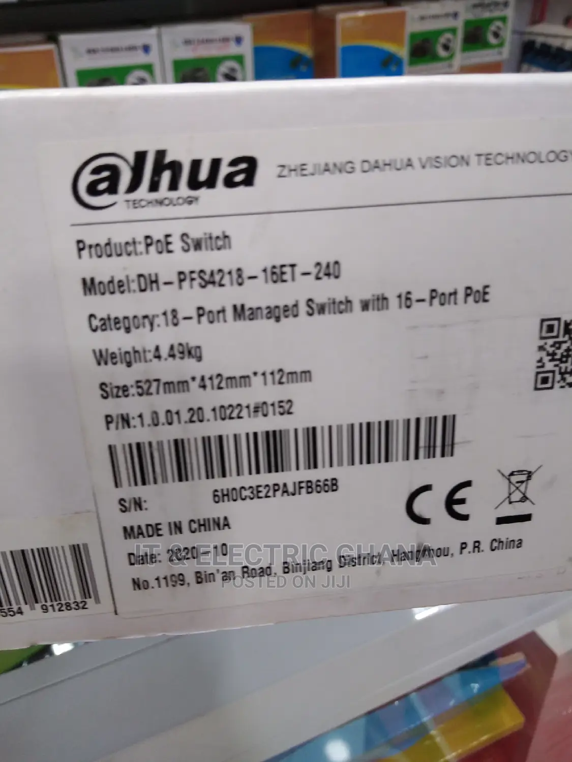 Dahua Layer 2 Managed Poe Switch