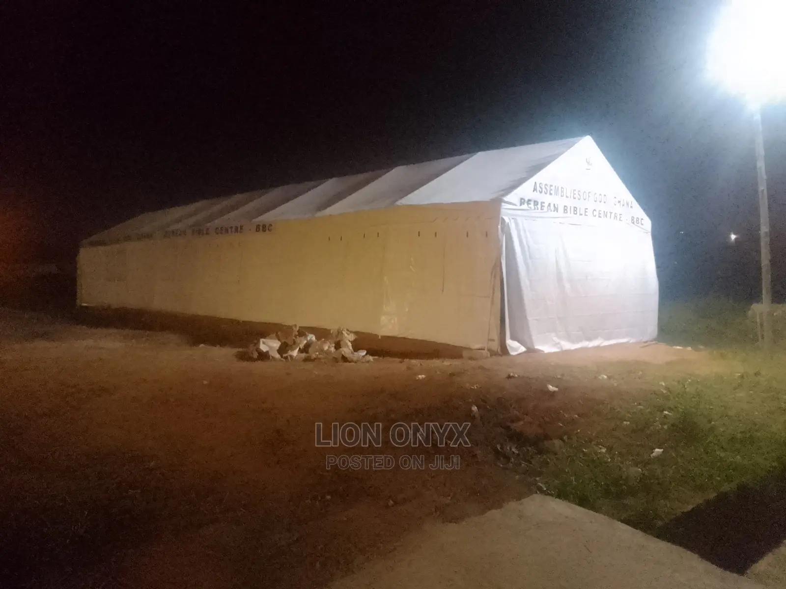 20x30ft Heavy-Duty Church Tent / Dome Available in Ghana
