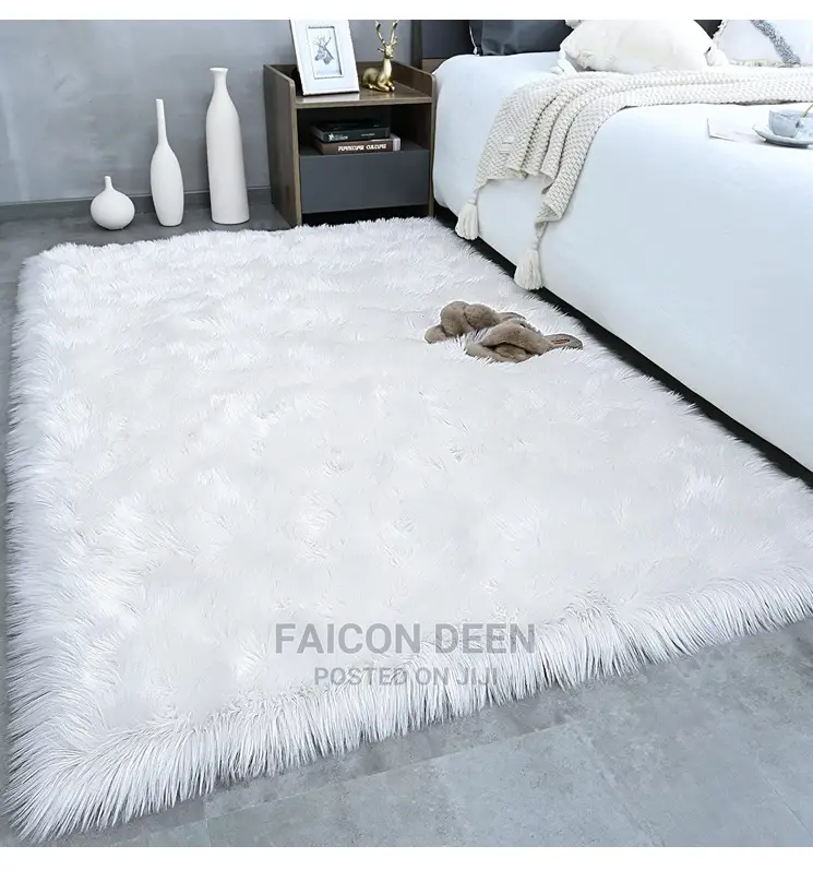 Fluffy Fur Rug (Ultra Soft Mat)Ln Diff Colors*Size;180x120cm