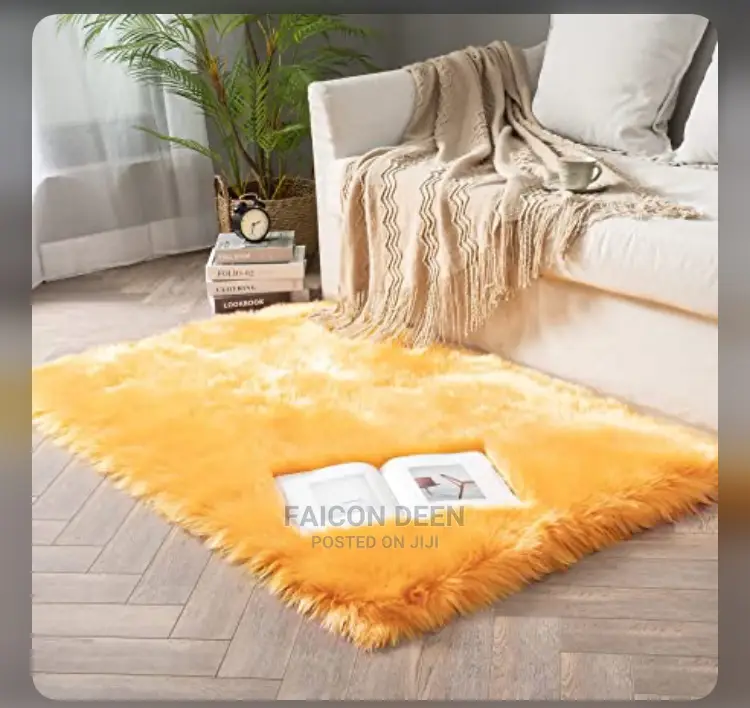 Fluffy Woolen Mat (Ultra Soft Fur Rug)All Colors Available