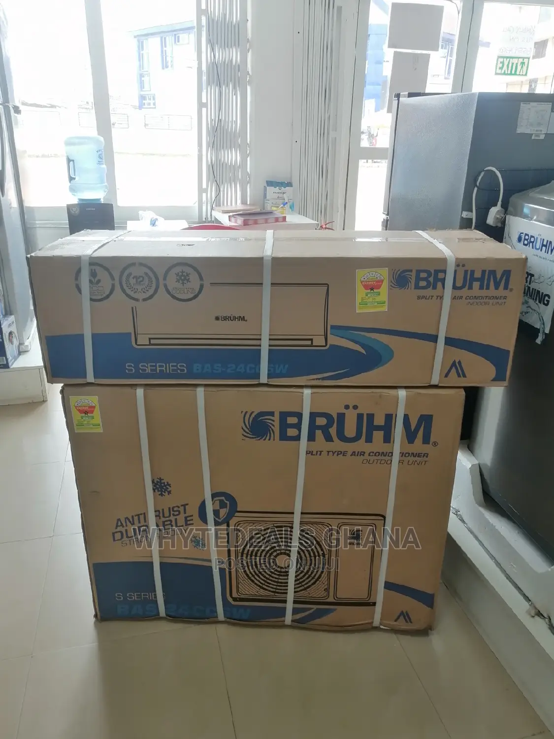 BRUHM Gold Fin 2.0hp Split Air Conditioner 40% Energy Saving