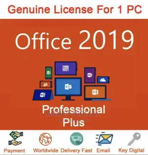 Microsoft Office 2019 Pro Plus 1PC License Key Fast Delivery