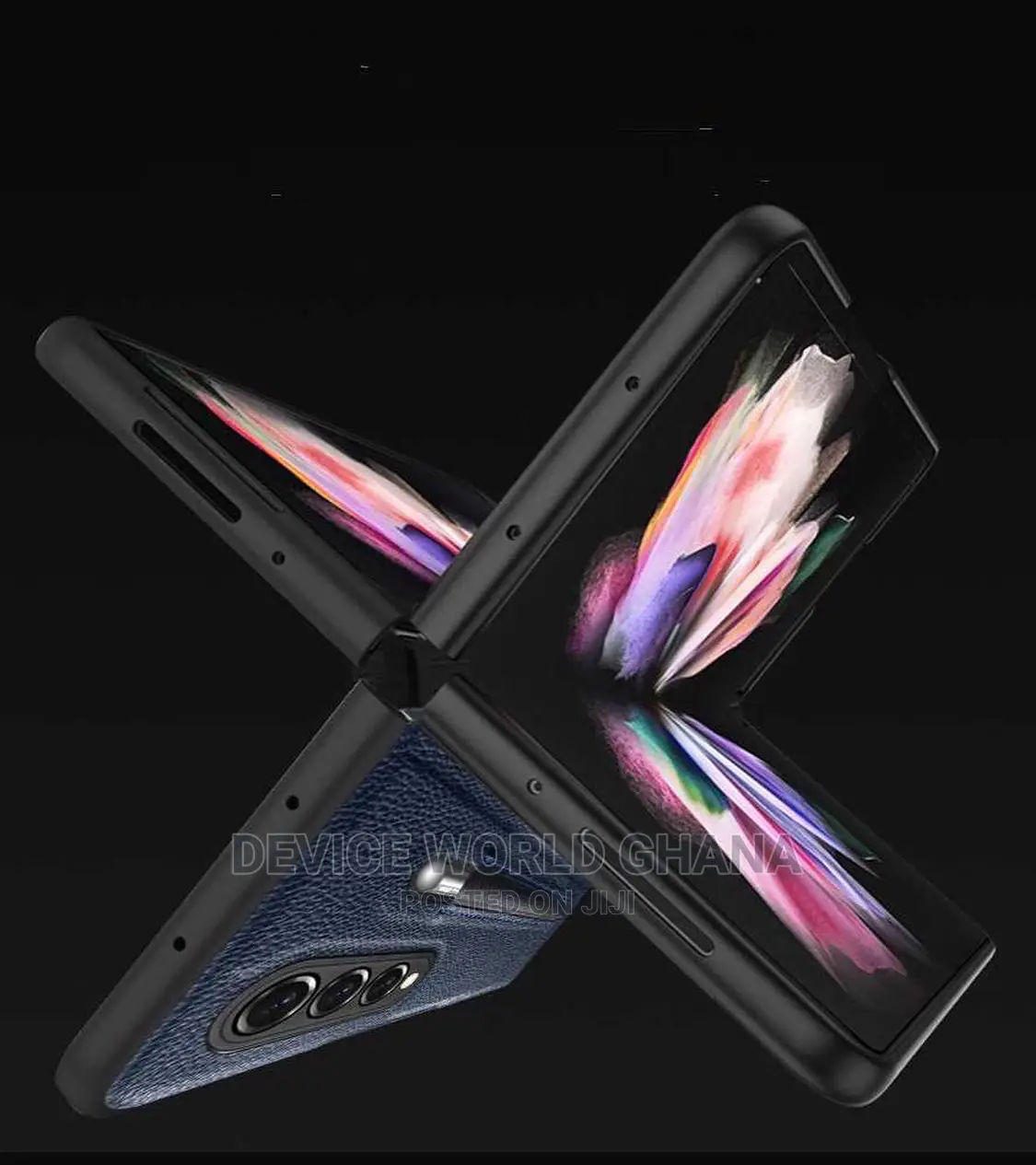 Saffiano Leather Protective Case Available 4 Samsung Zfold 3