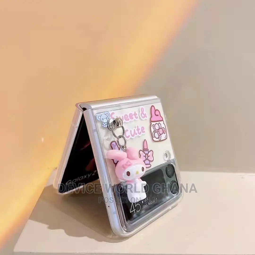 Moshow Design Transparent Case For Samsung Z Flip 3