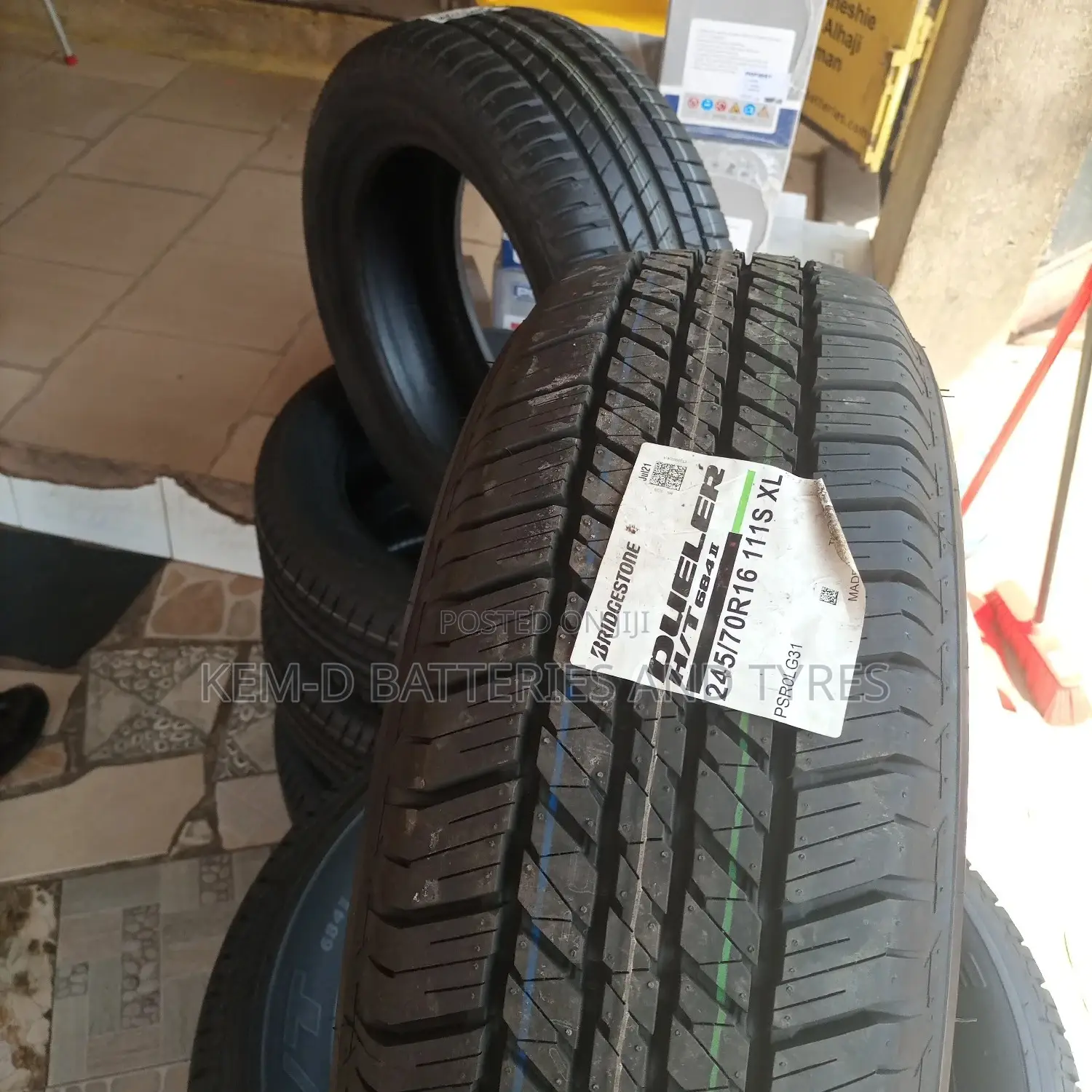245/70r16 Bridgestone Dueler Tyres Tires. New and Original