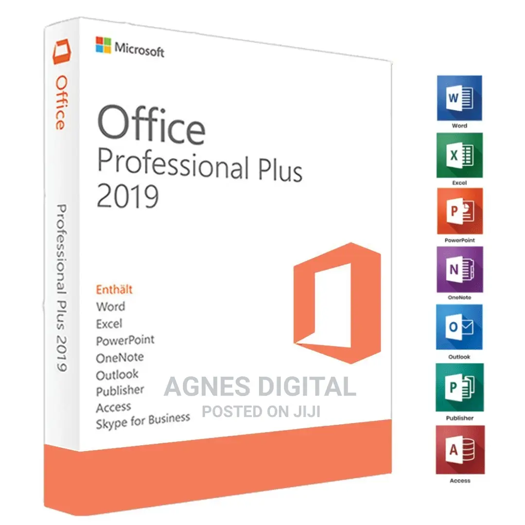 Microsoft Office 2019 Professional Plus 1 Device - Lifetime