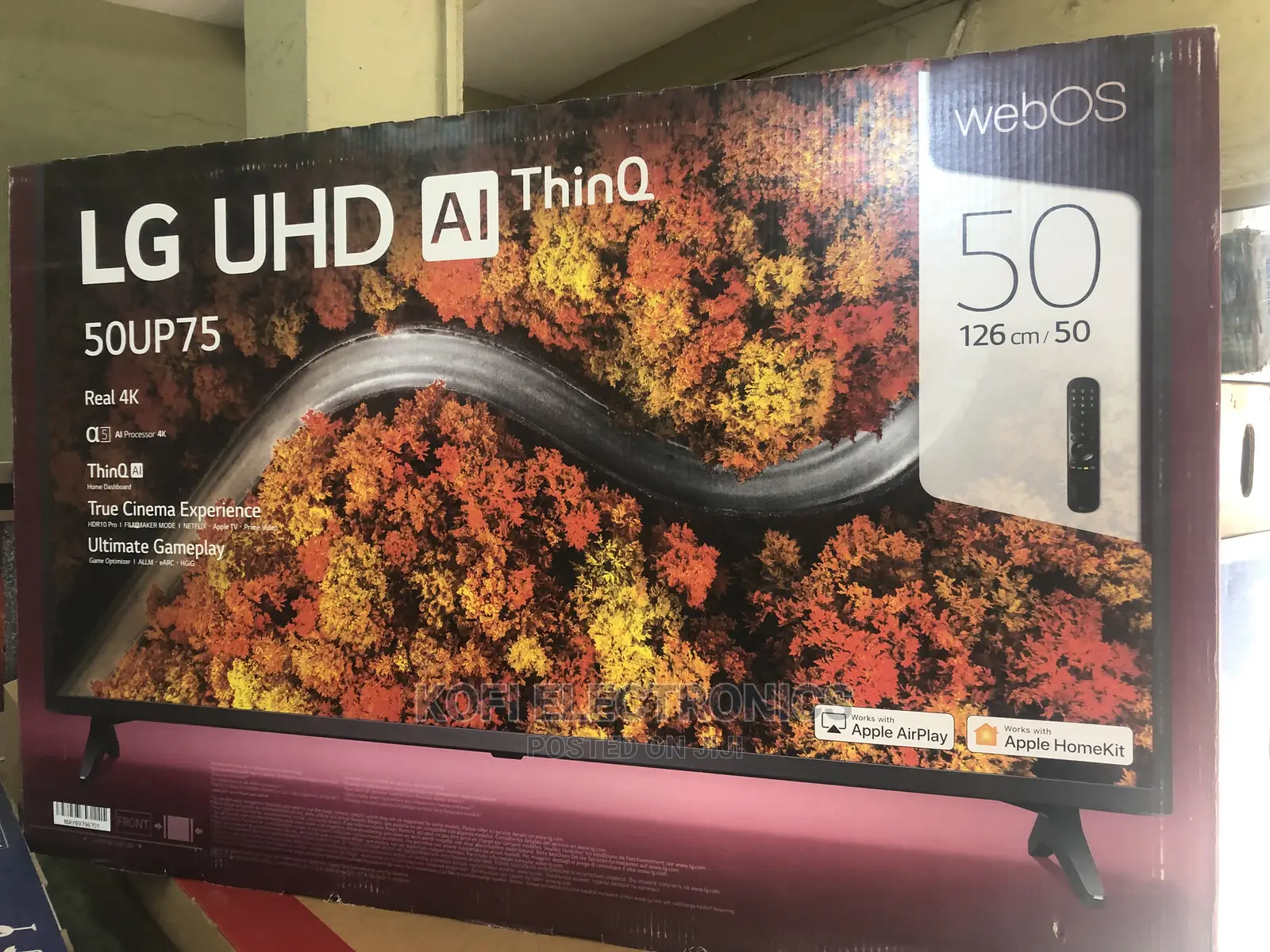 Blu Type:Direct LG 50up7550 - 50-Inch Uhd Smart TV