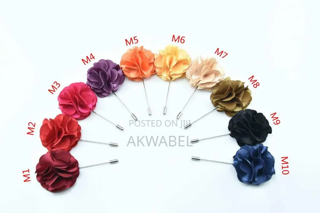 Floral Lapel Pins
