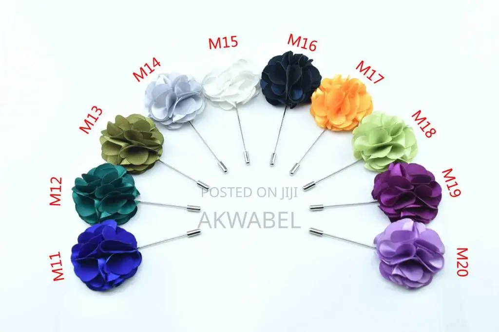 Floral Lapel Pins