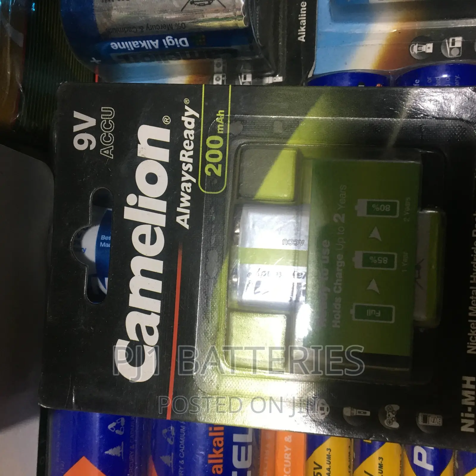9v Rechargeable Battery