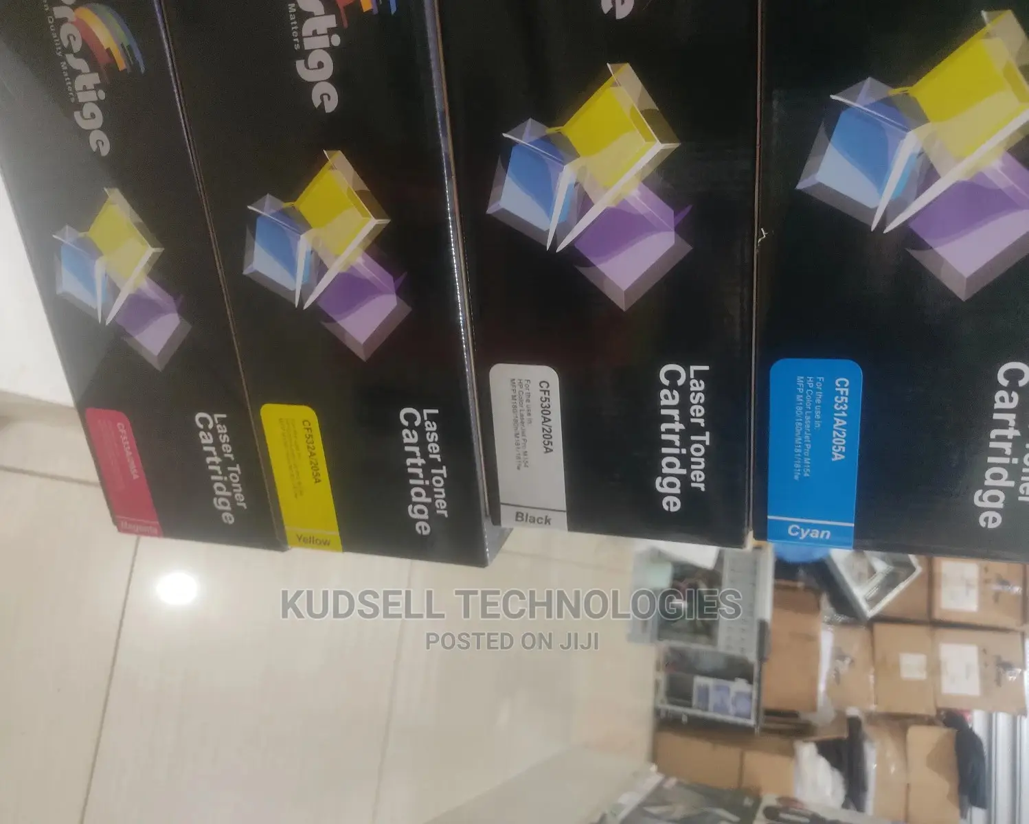HP Replacement 205A Blackk /Yellow / Cyan/Magenta
