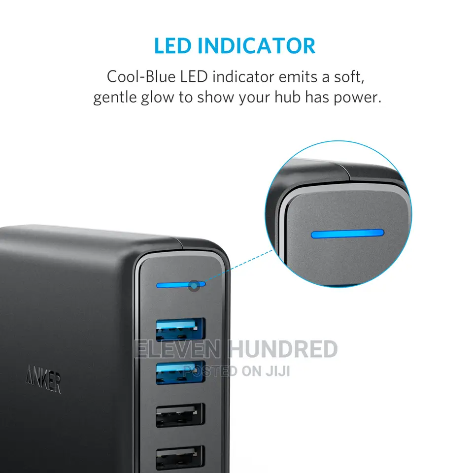 Anker Powerport Speed 5, 2 X Quick Charge