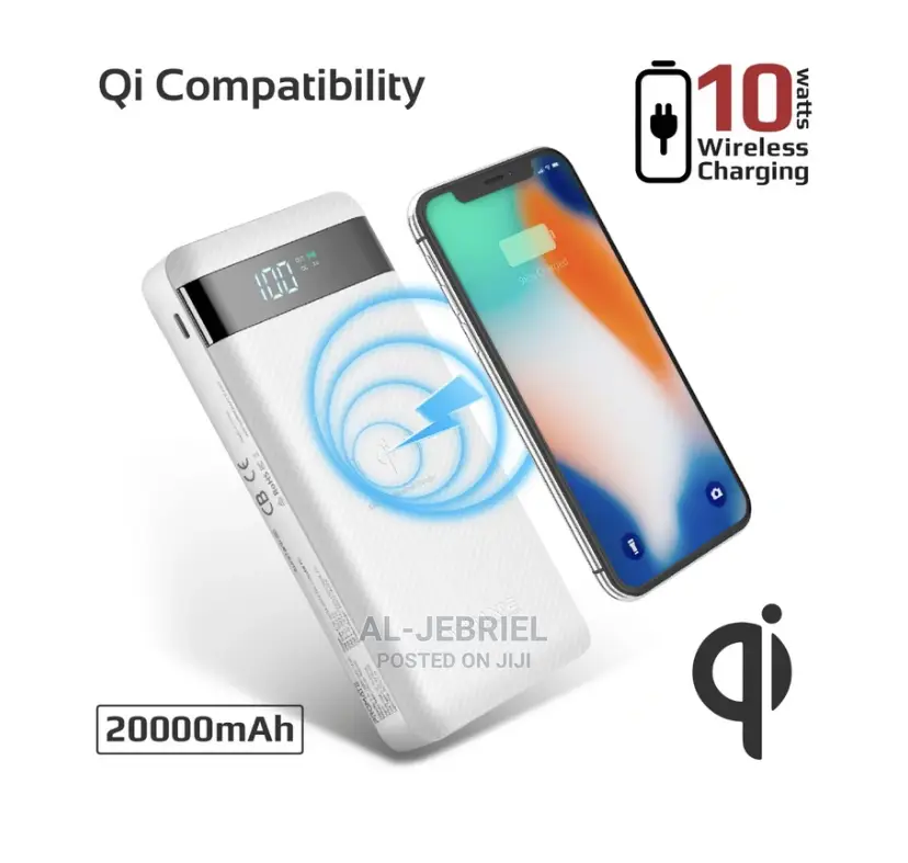 Promate Auratank-20 – 10W Qi Fast Wireless 20000mah