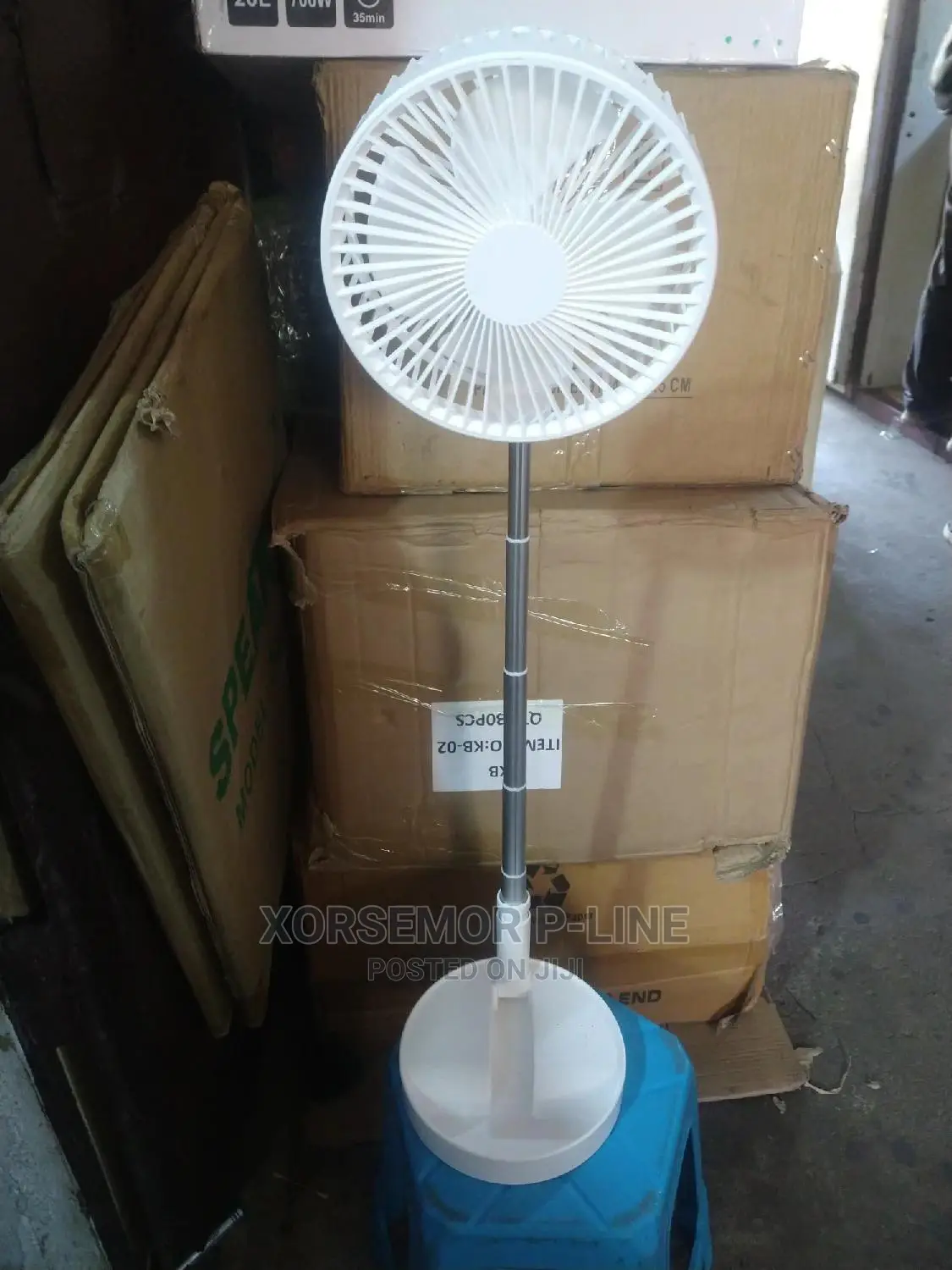 Rechargeable Adjustable Fan