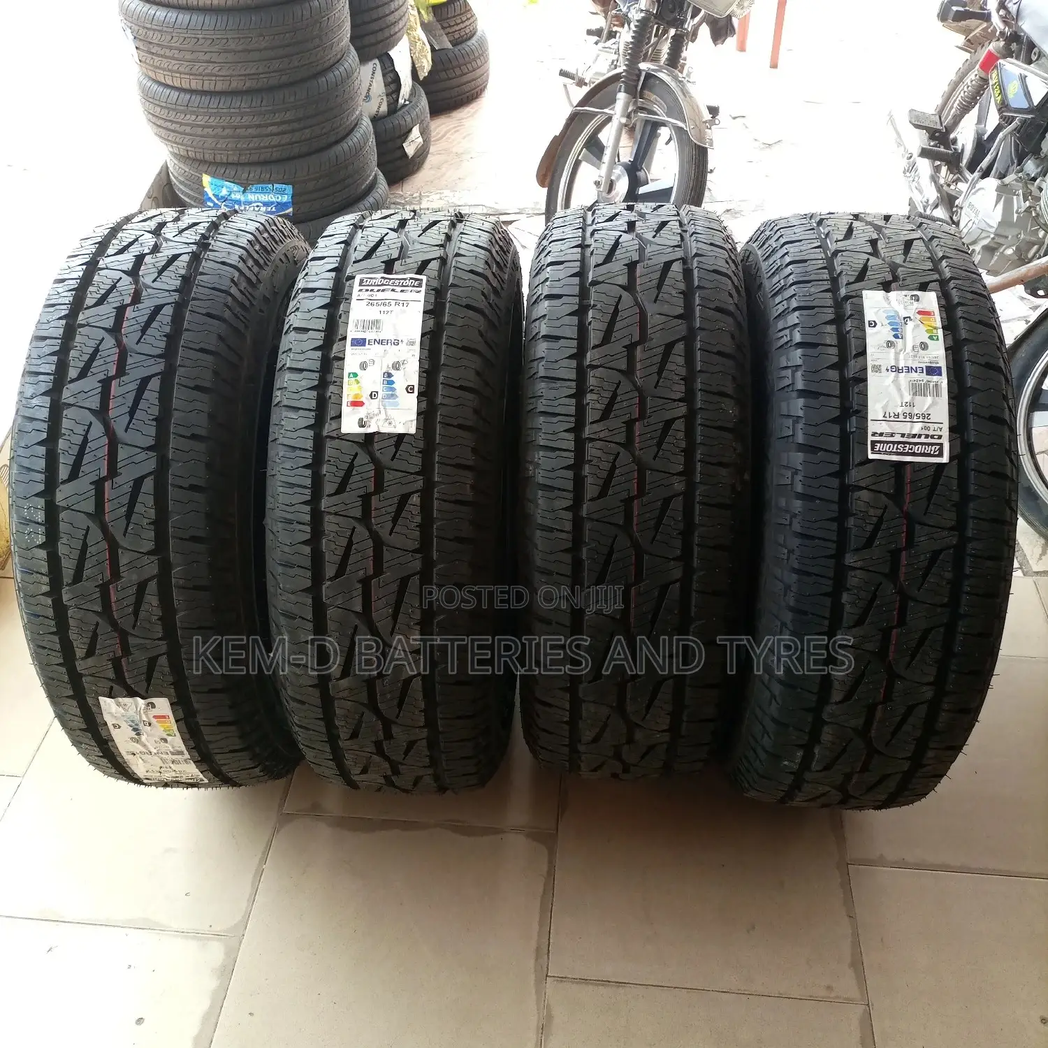 265/65r17 Brigdestone All Terrain Tyres Tires