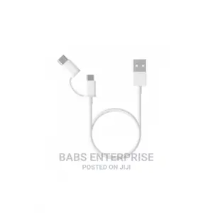 Photo - Xiaomi Mi 2-in-1 Usb Cable 30cm Micro Usb To Type C