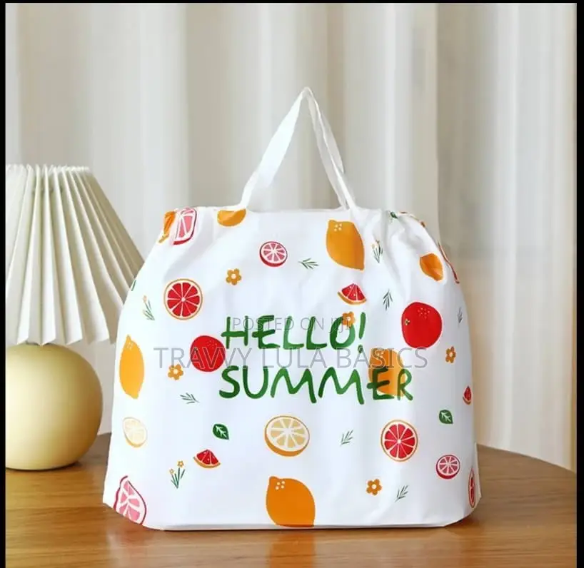 Cherry Design Drawstring Bags