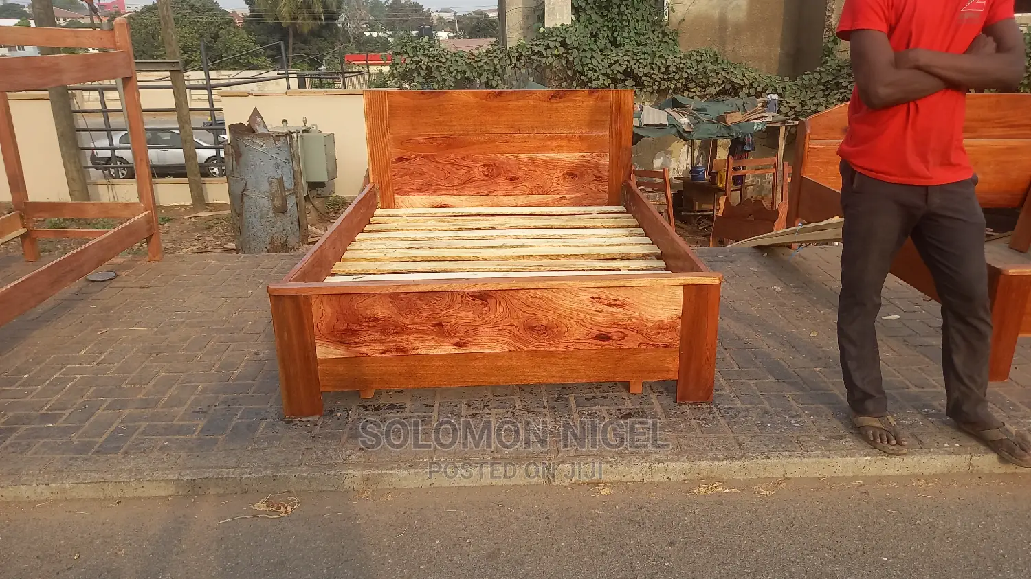 Foreign Size Double Bed Frame 60"×80"