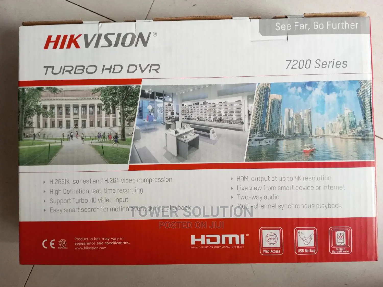 HIKVISION DVR 8channel 7200series