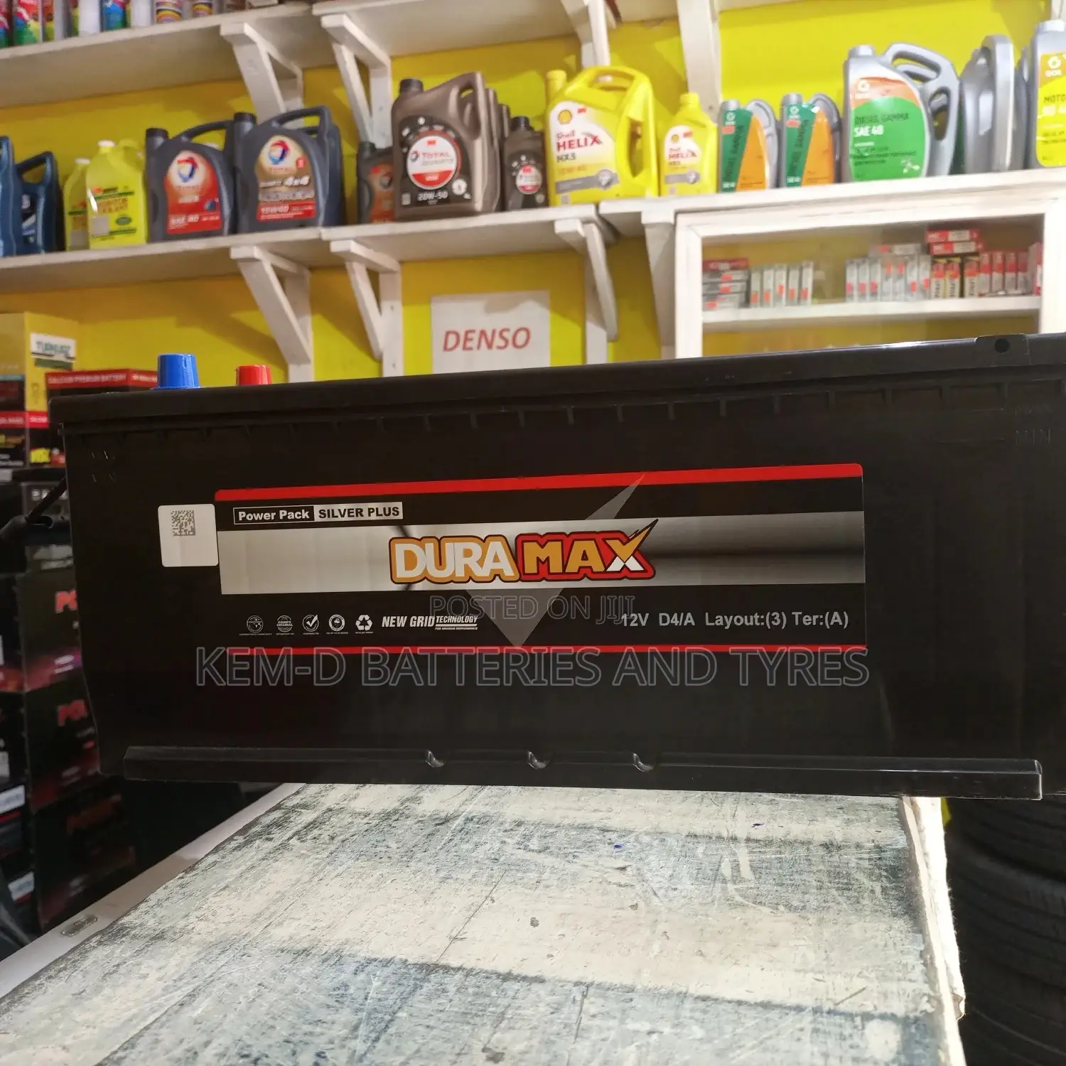 21 Plates Duramax Battery - Free Delivery