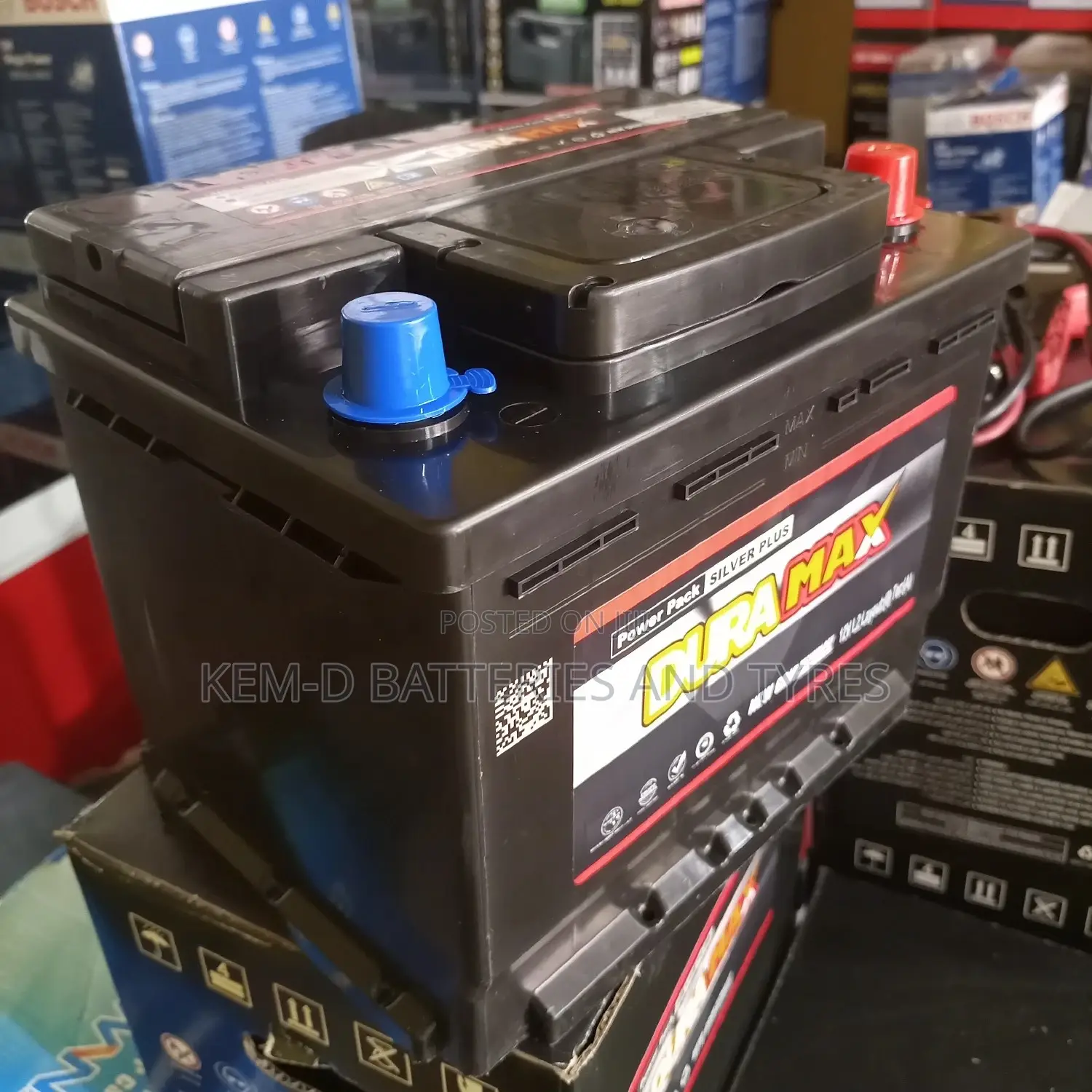 15 Plates Duramax Battery - Free Delivery