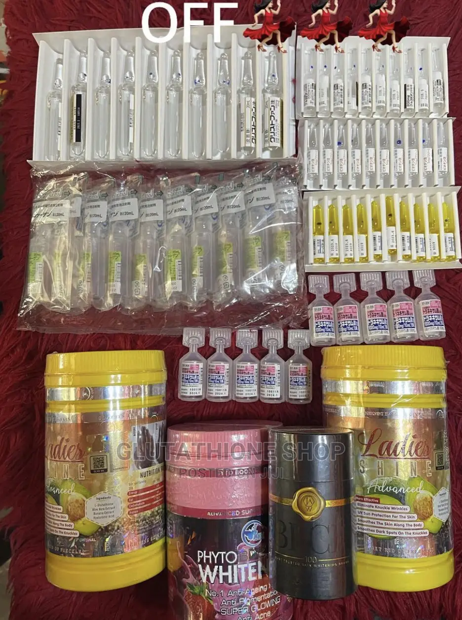 New Japanese Platinum Full Set Iv Whitening Injection