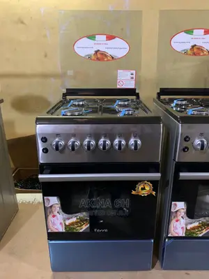 Ferre 4 Burner Gas Cooker With Oven Grill 50x60