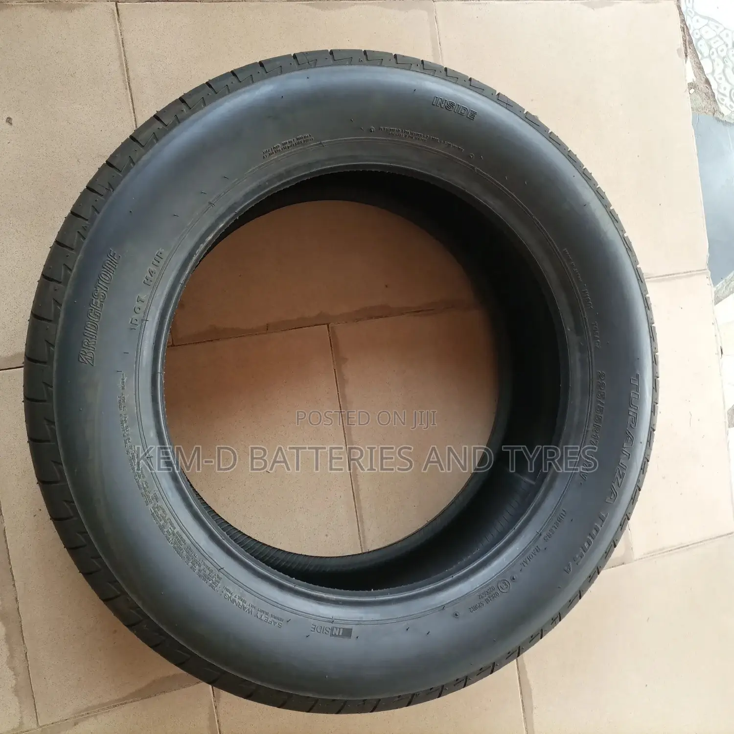 225/55r17 Bridgestone Tires Tyres + Delivery